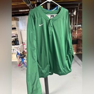 Nike Green baseball jacket